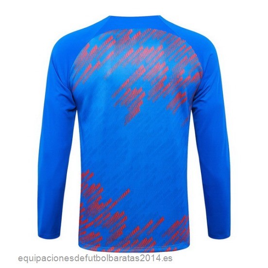 Nuevo Sudadera Entrenamiento Barcelona 23/24 Azul Rojo Baratas